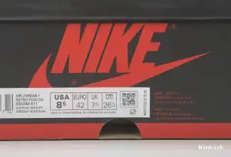 555088-611 AIR HIGH 1 JORDAN “BORDEAUX” OG 0530